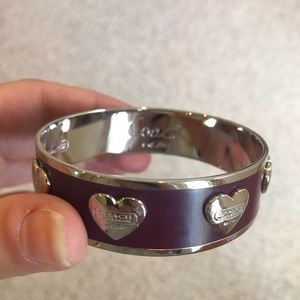 Coach Jewelry - Coach purple bangle! Coach Jewelry - Coach purple bangle!